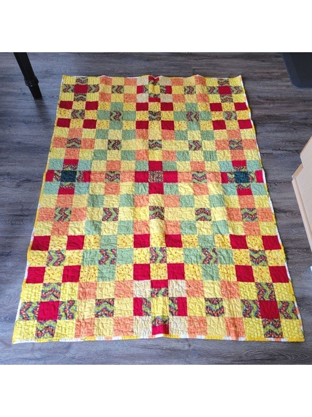 Colorful Patchwork Quilt #3071